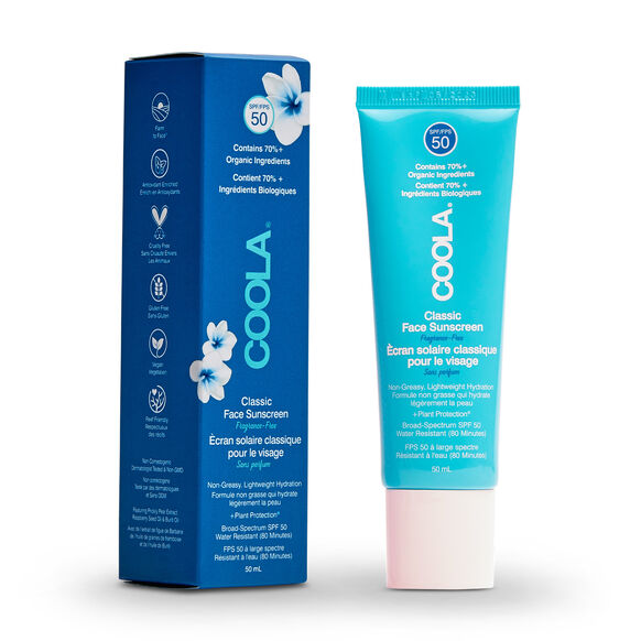 Coola<br>SPF50 Organic Classic Face SP50 Unscented