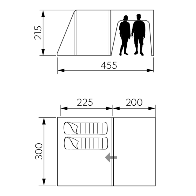 Dometic Santorini FTK 2X4 TC