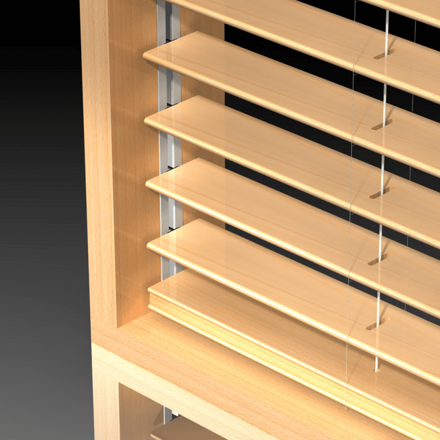 Dometic Oceanair Skyvenetian Wood