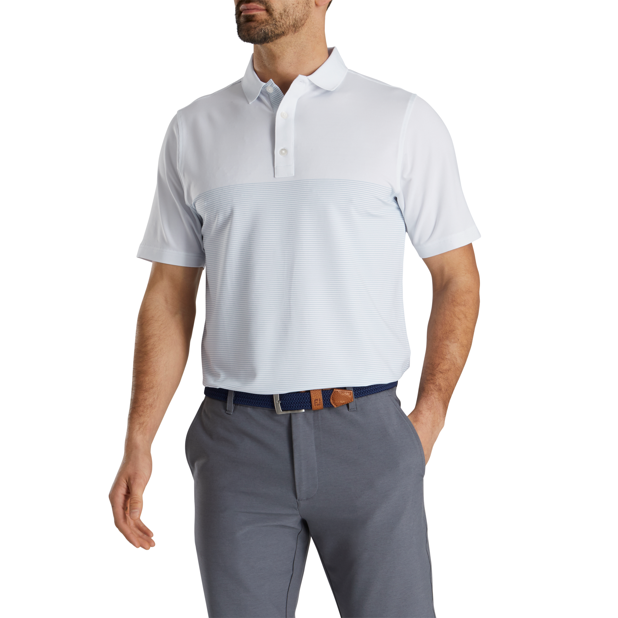 Engineered Pin Stripe Lisle