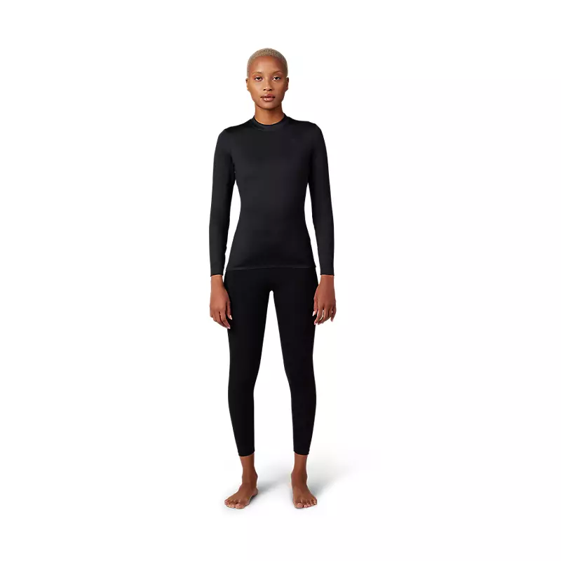 Womens Tecbase Fire Long Sleeve Shirt