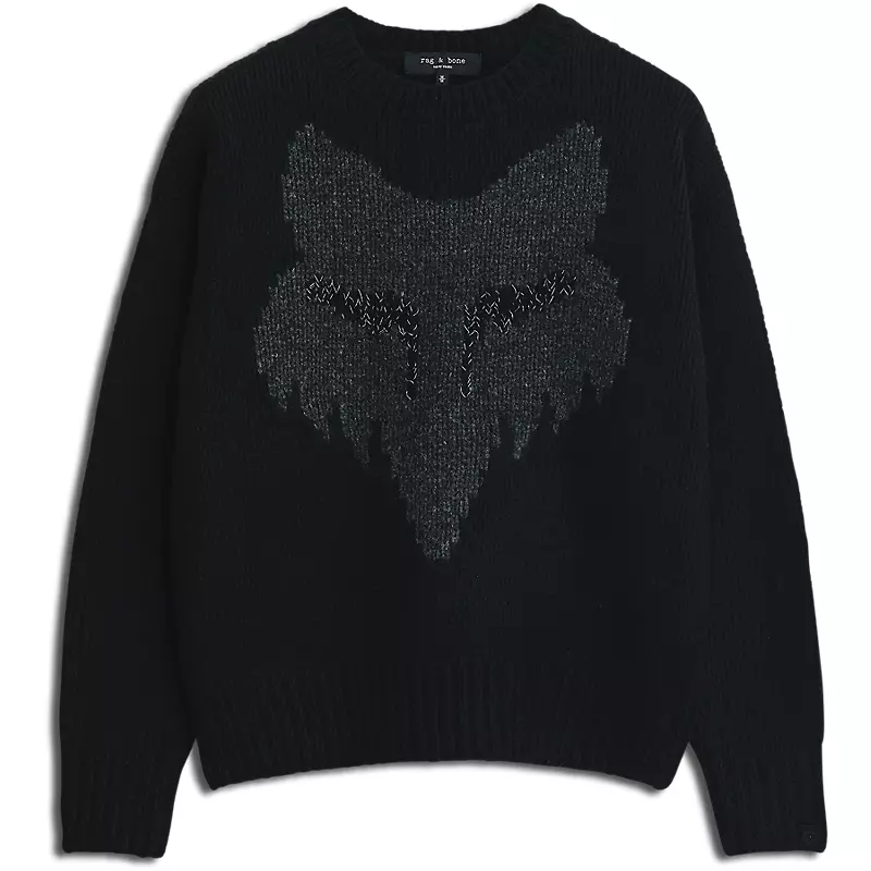 rag & bone® Wool Crew Knit Sweatshirt