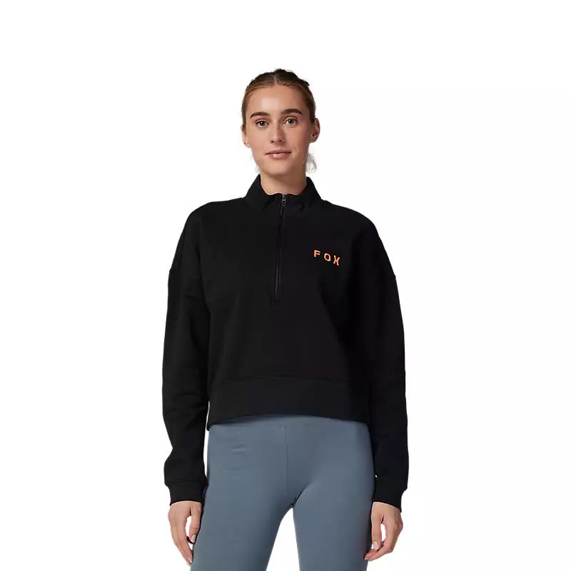 Womens Magnetic Zip Hoodie