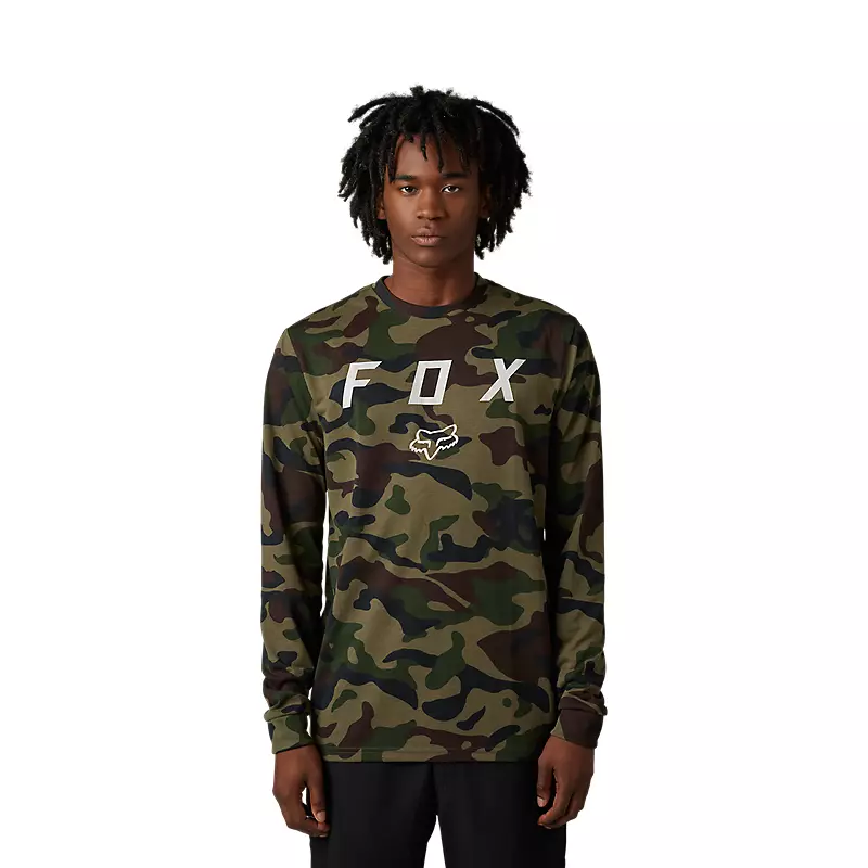 Vzns Camo Long Sleeve Tech Tee