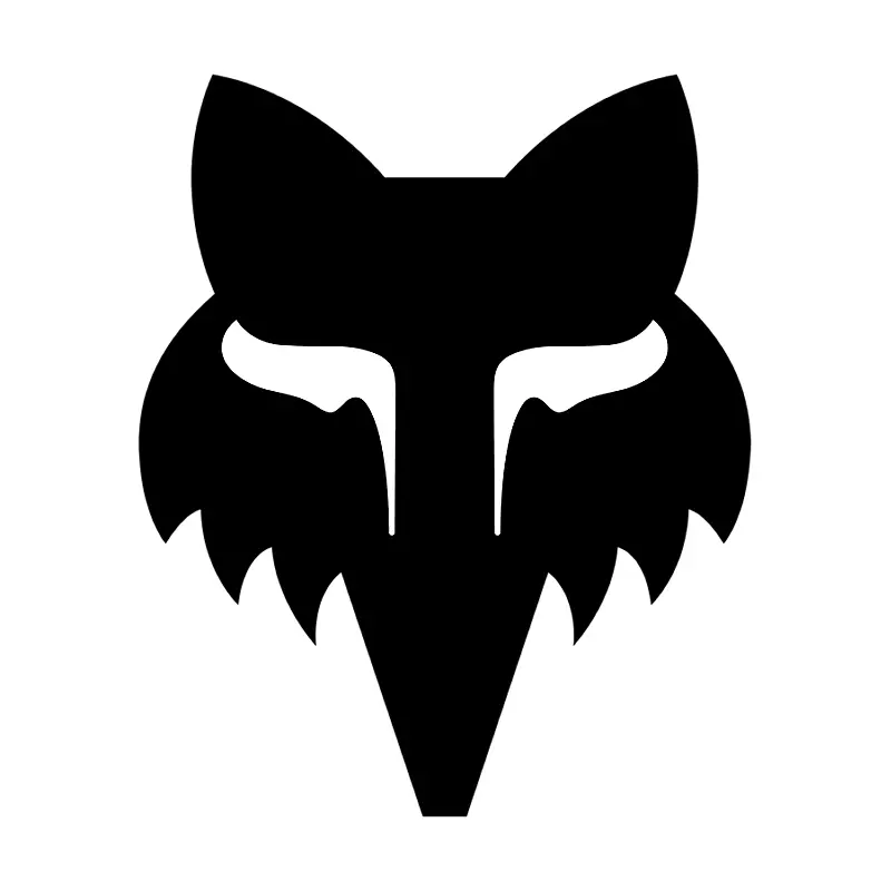 Fox Head 1.5" Sticker