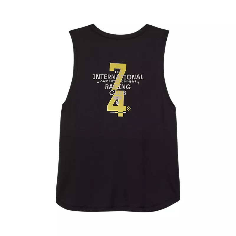 Womens Numerical Biker Tank