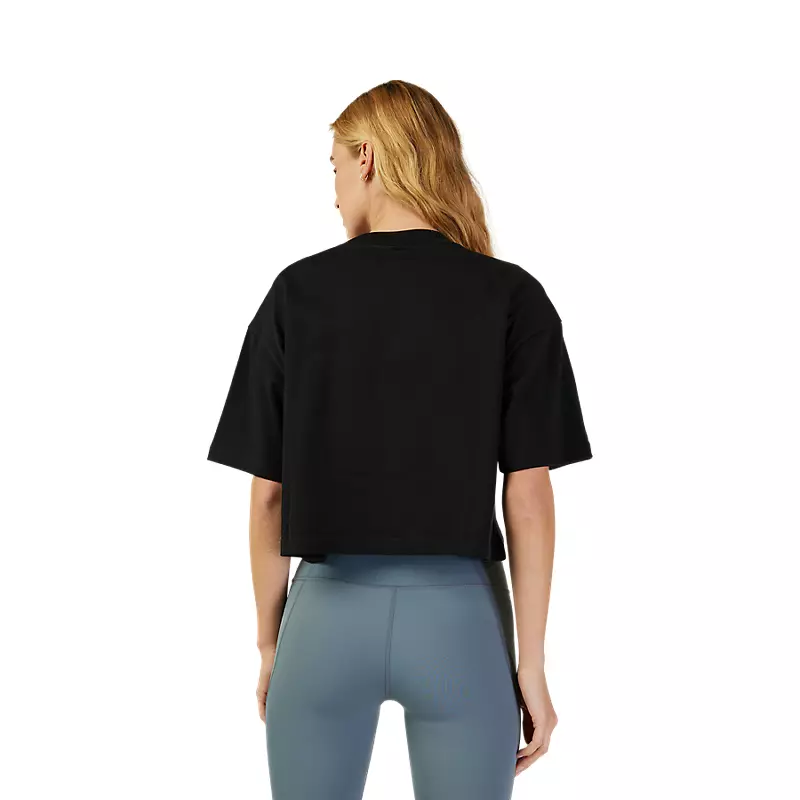 Womens Wordmark Premium Crop Tee