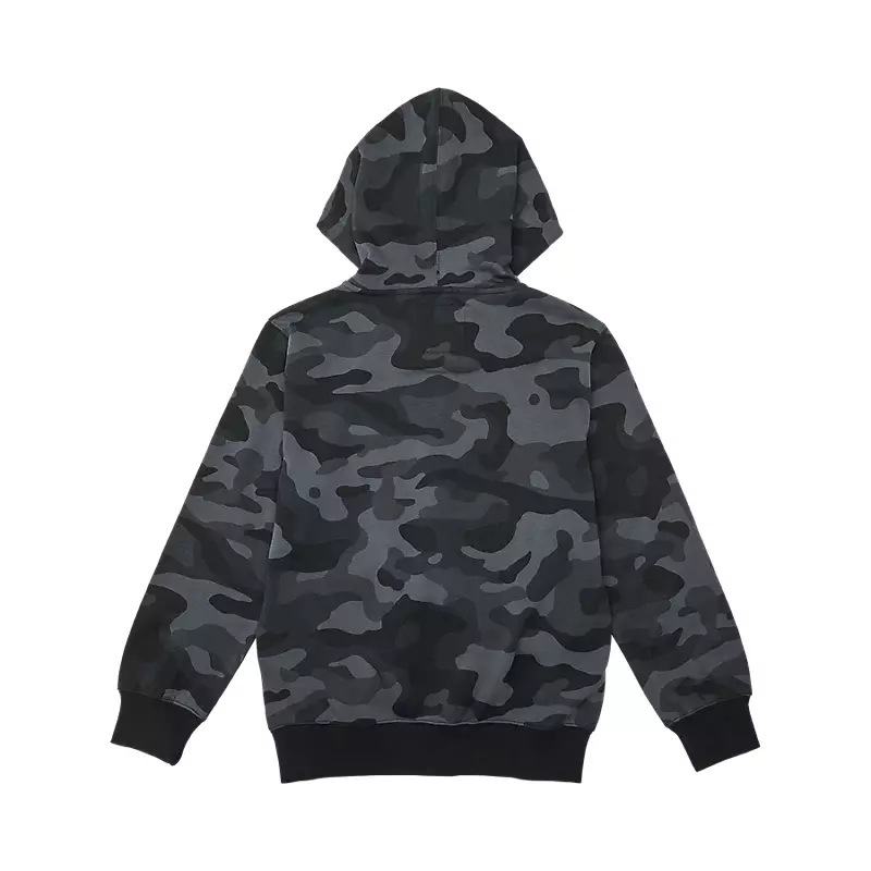Youth Fox Head Camo Zip Hoodie