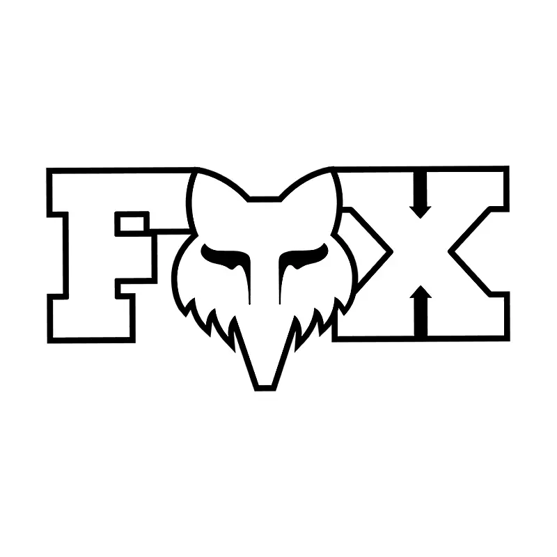 F Head X 3" Sticker