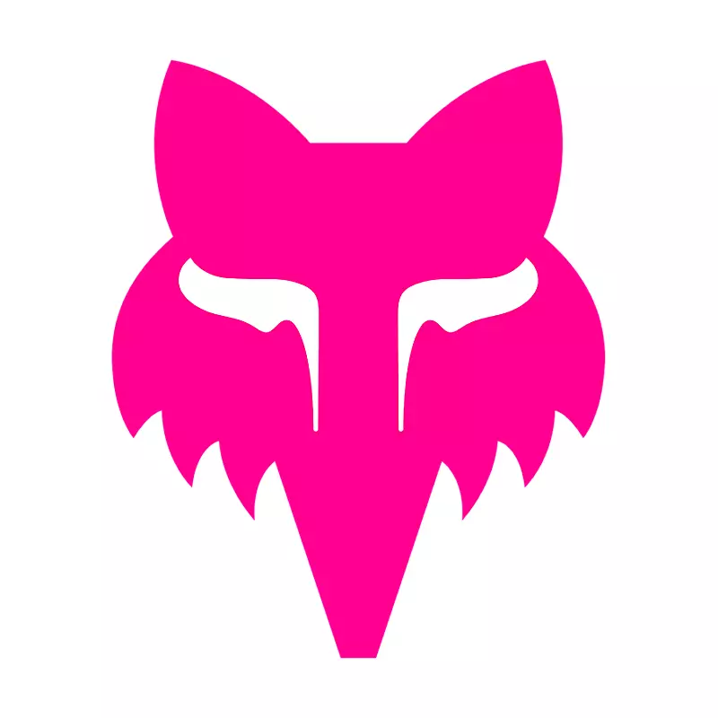 Fox Head 4" Sticker