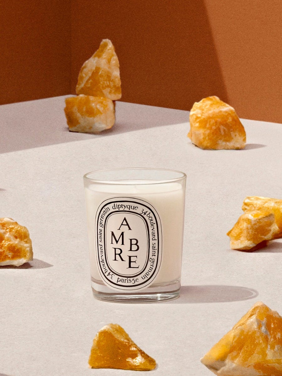 Ambre (Amber) - Classic Candle
