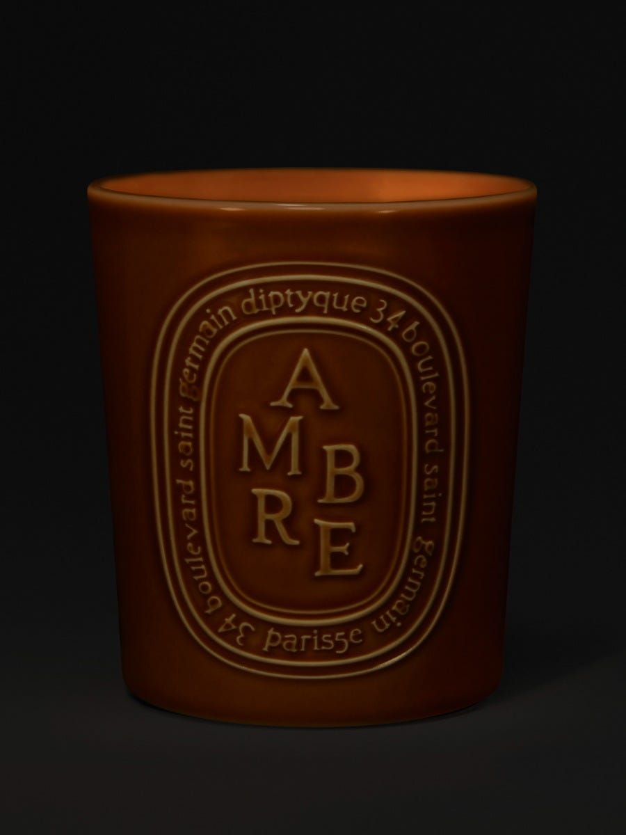Ambre (Amber) - Large Candle