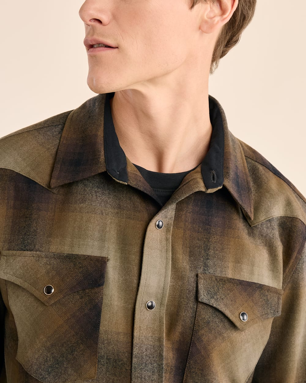 MEN'S PLAID SNAP-FRONT WESTERN CANYON SHIRT