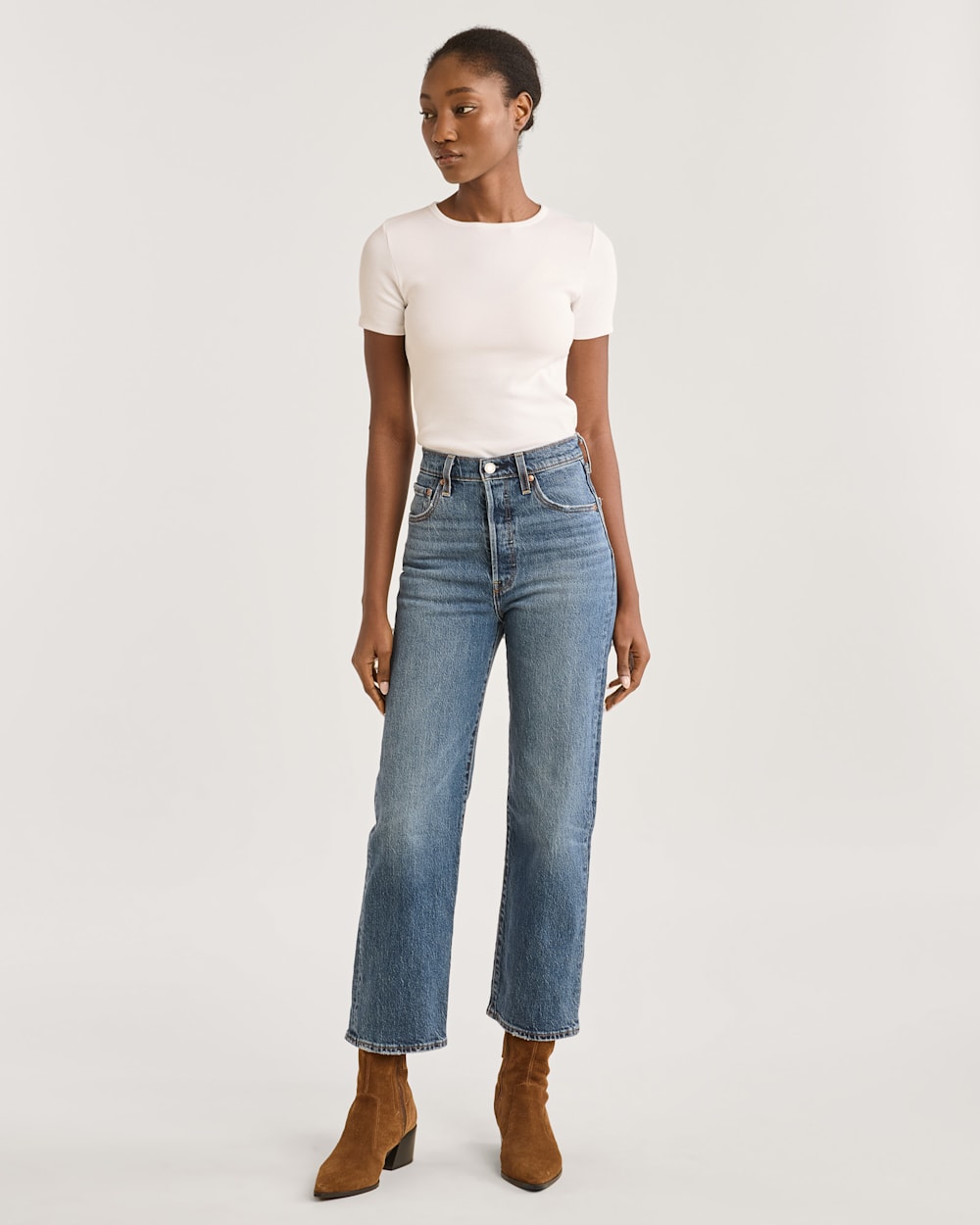 WOMEN'S LEVI'S RIBCAGE STRAIGHT ANKLE JEANS
