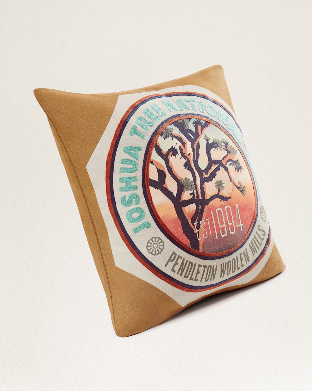 JOSHUA TREE NATIONAL PARK PATCH PILLOW