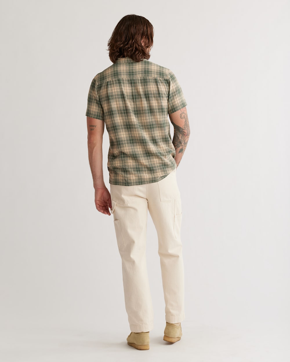 MEN'S SHORT-SLEEVE LINEN CAMP SHIRT