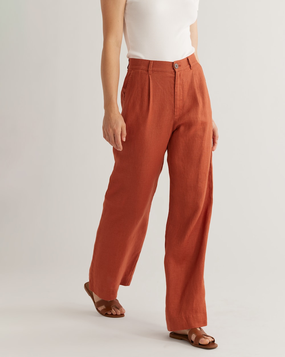 WOMEN'S BIRCH BAY LINEN TROUSER PANTS