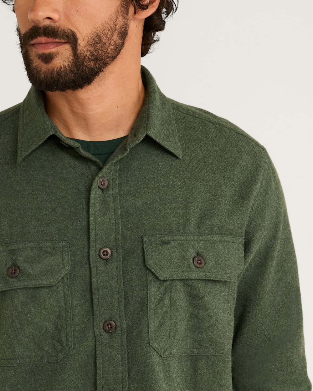 MEN'S BURNSIDE DOUBLEBRUSHED FLANNEL SHIRT