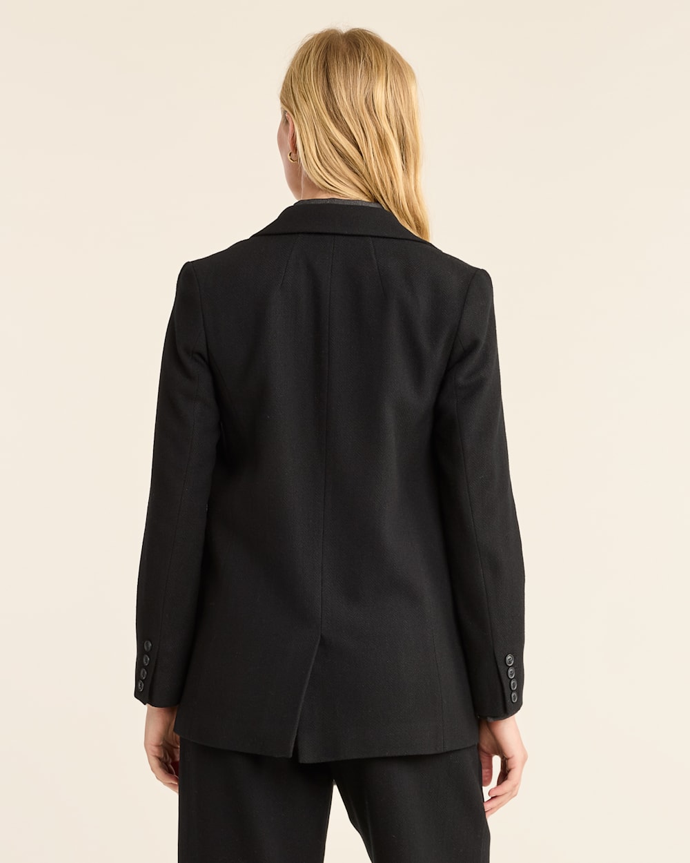 WOMEN'S DAVIS HERRINGBONE WOOL BLAZER