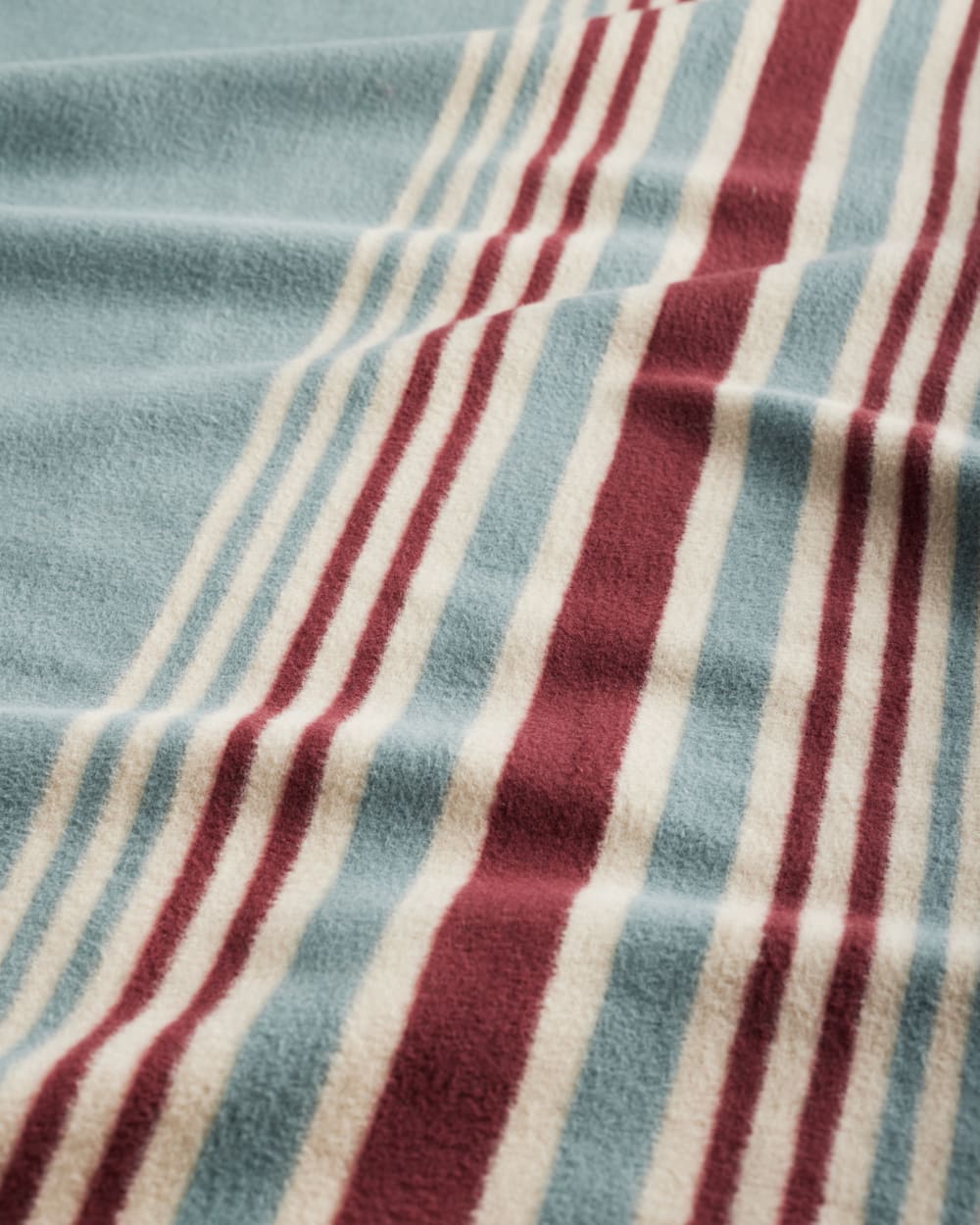 CARICO LAKE/STRIPE ORGANIC COTTON THROW GIFT PACK