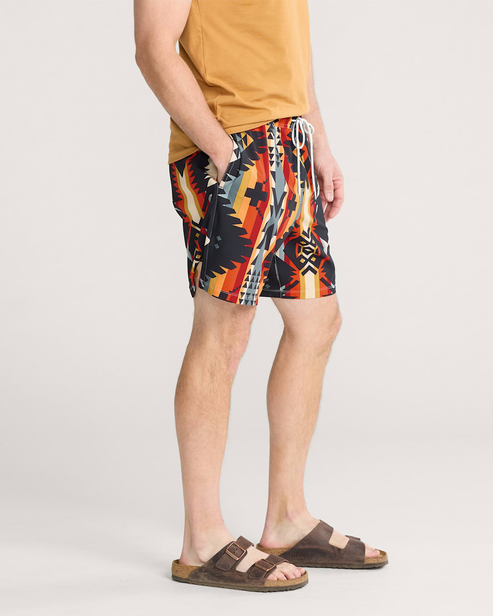 NEHALEM SHORESIDE PACK-N-GO SWIM TRUNKS