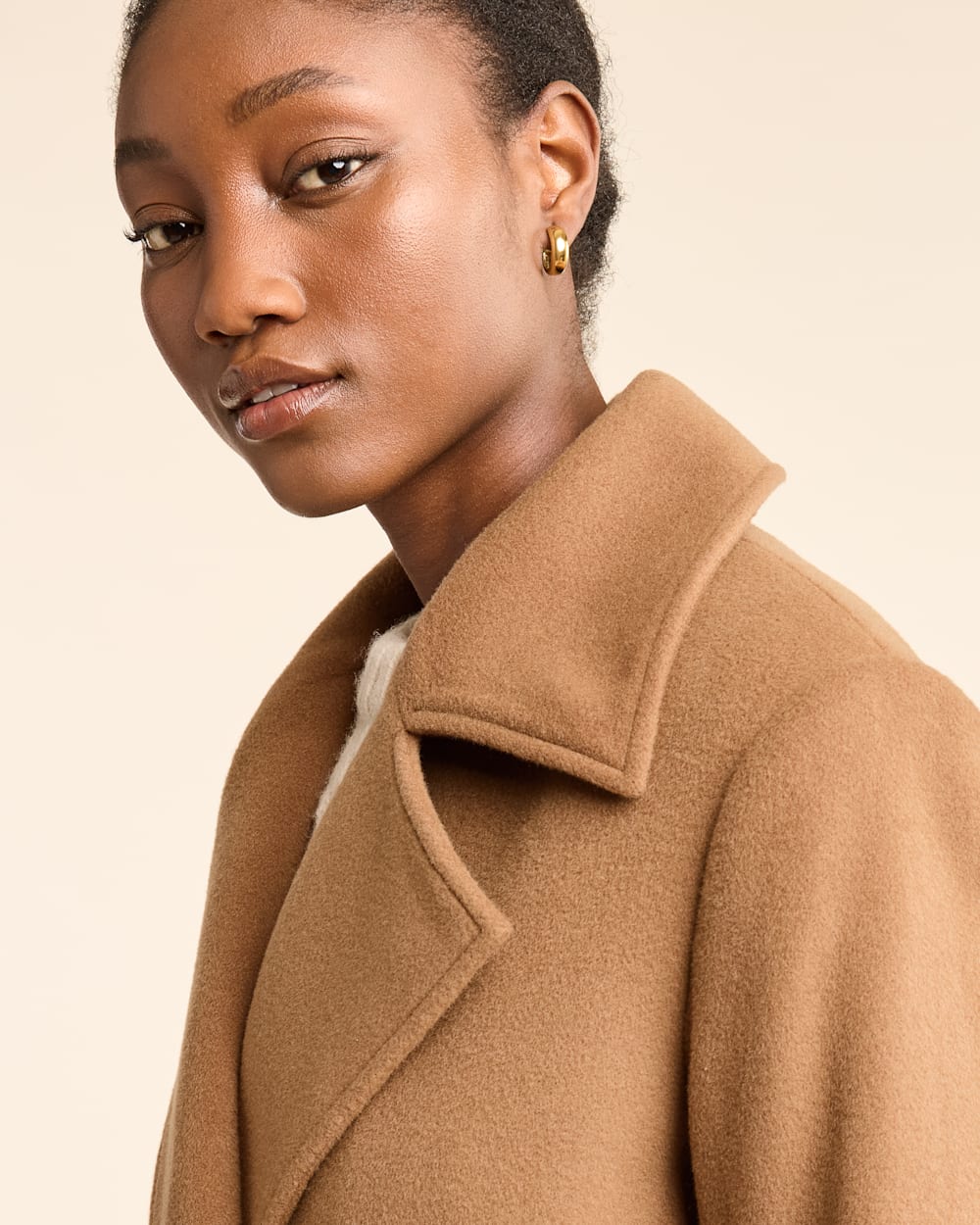 WOMEN'S NOB HILL WOOL WRAP COAT