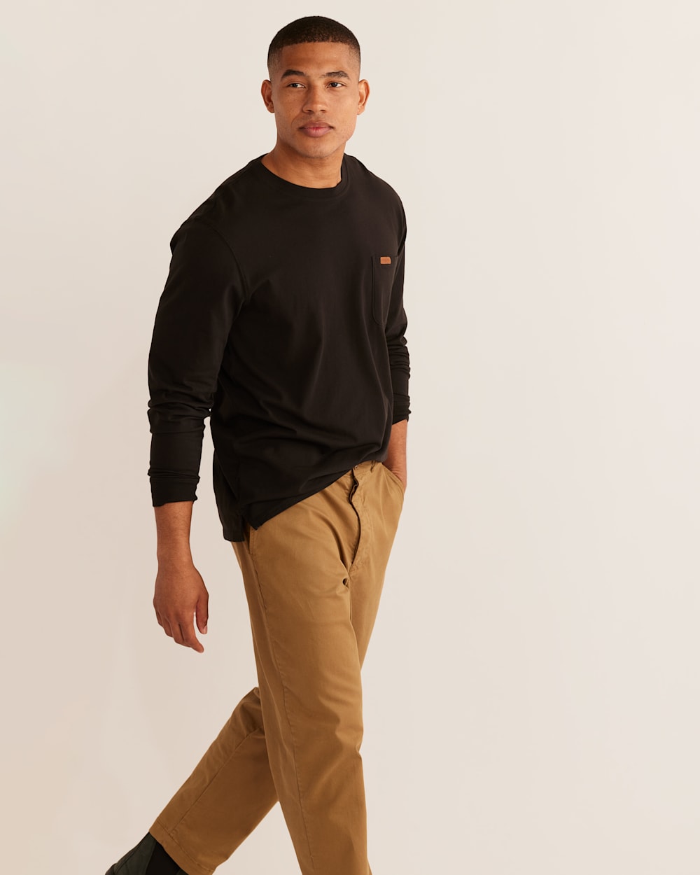 MEN'S LONG-SLEEVE DESCHUTES POCKET TEE