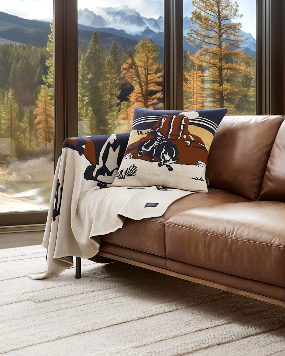 DESERT RIDER KNIT PILLOW