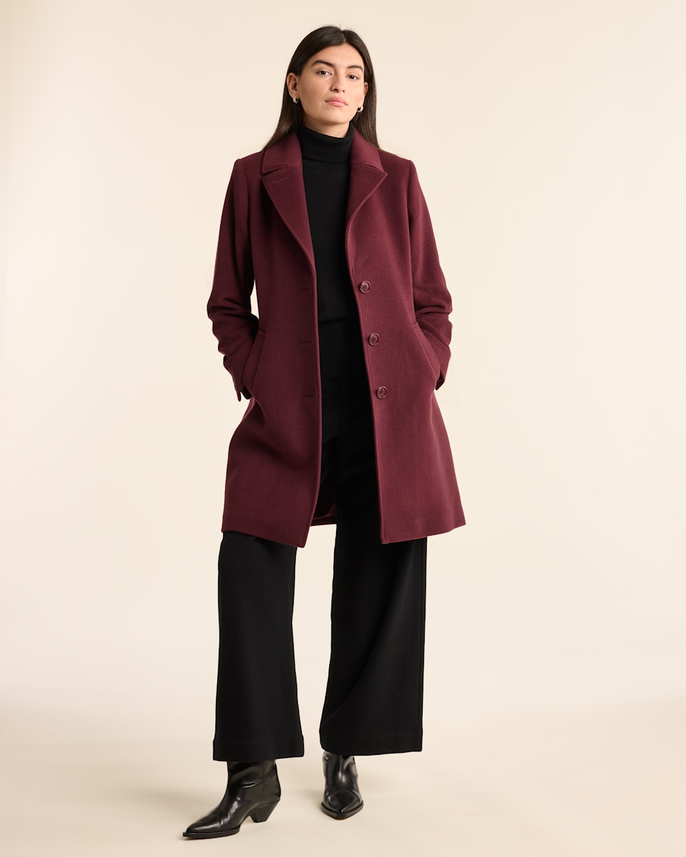 WOMEN'S LOMBARD WOOL WALKER COAT