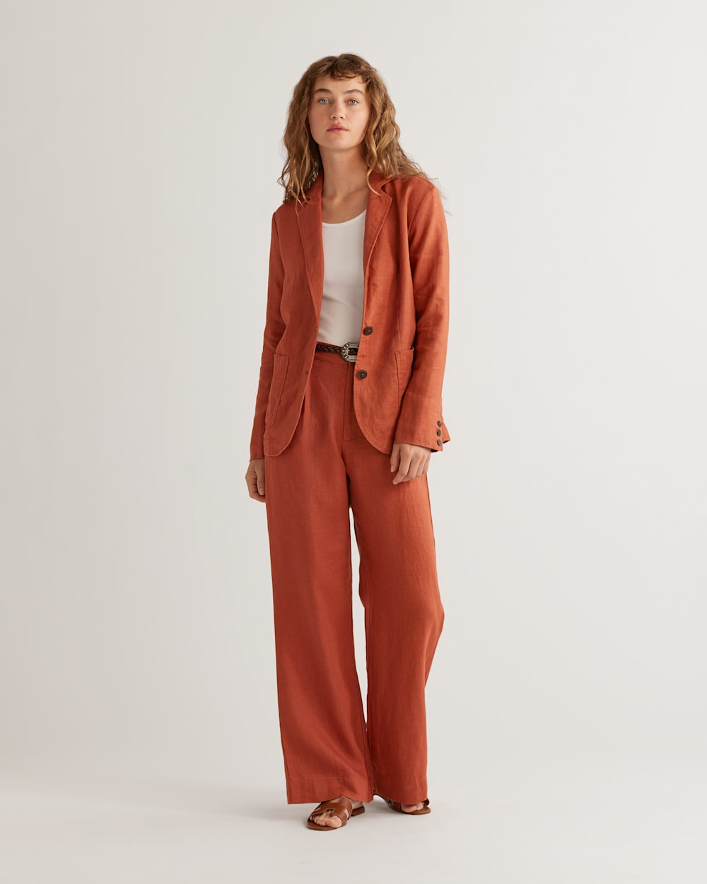WOMEN'S BIRCH BAY LINEN TROUSER PANTS