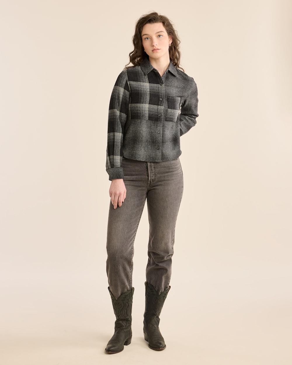 WOMEN'S CENTENNIAL PLAID SHIRT