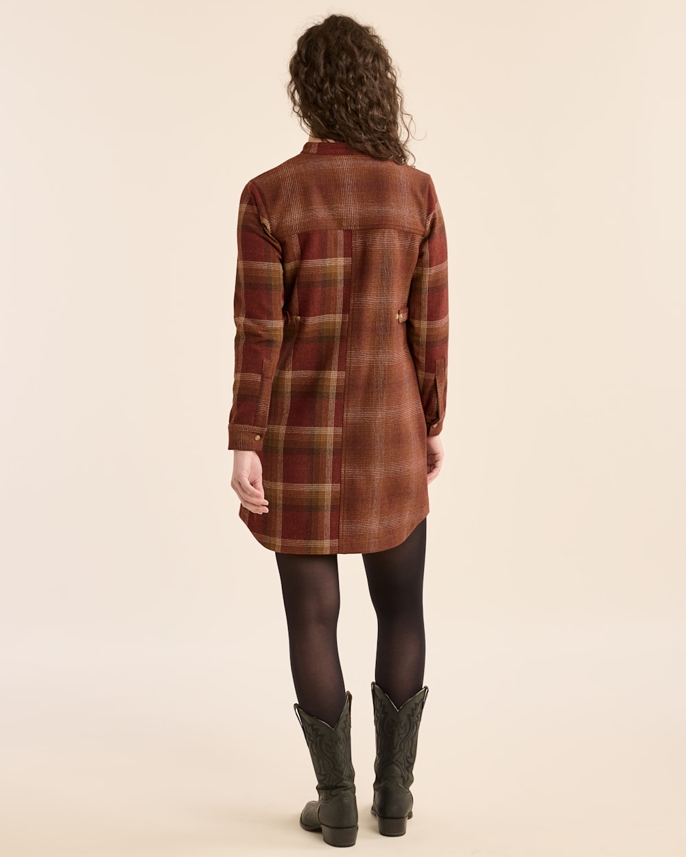 WOMEN'S CENTENNIAL PLAID SHIRT DRESS