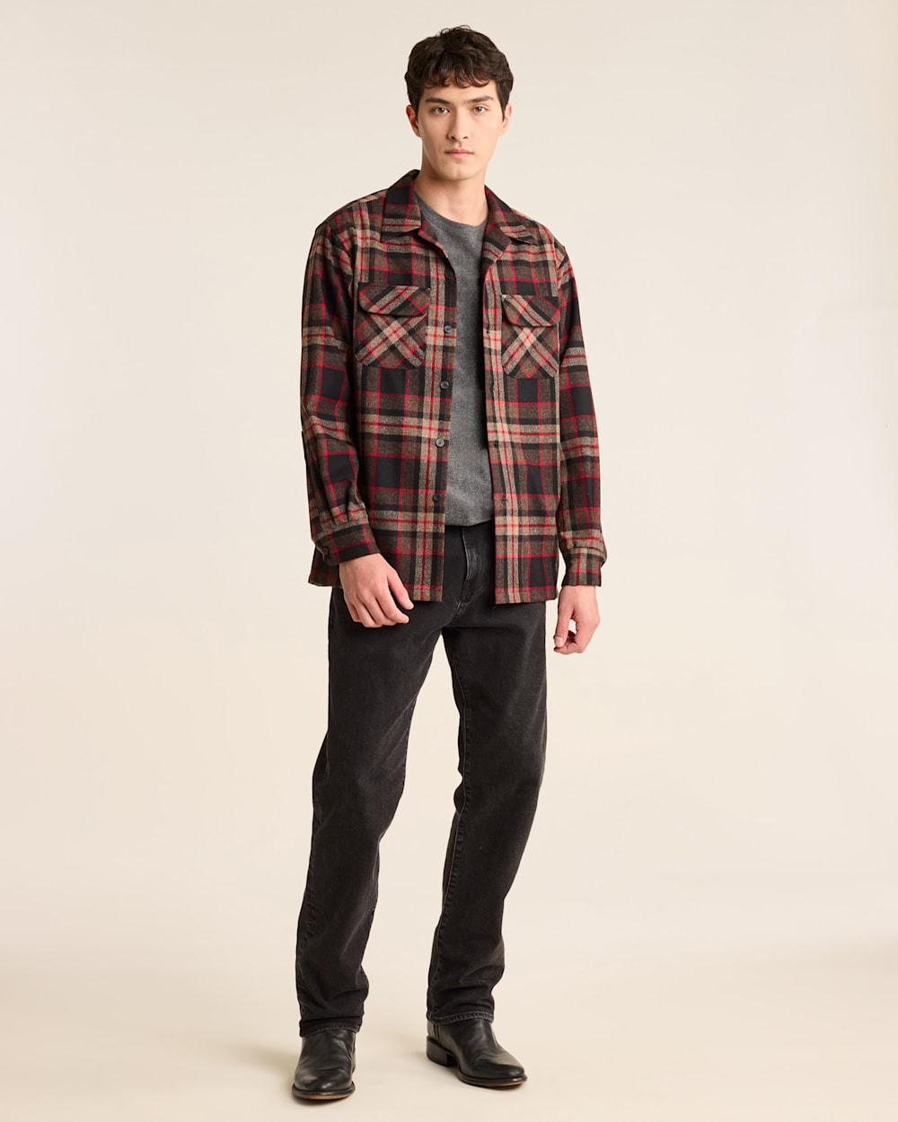 MEN'S LIMITED EDITION PLAID BOARD SHIRT