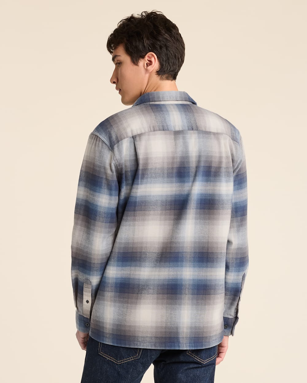 MEN'S PLAID COTTON BOARD SHIRT