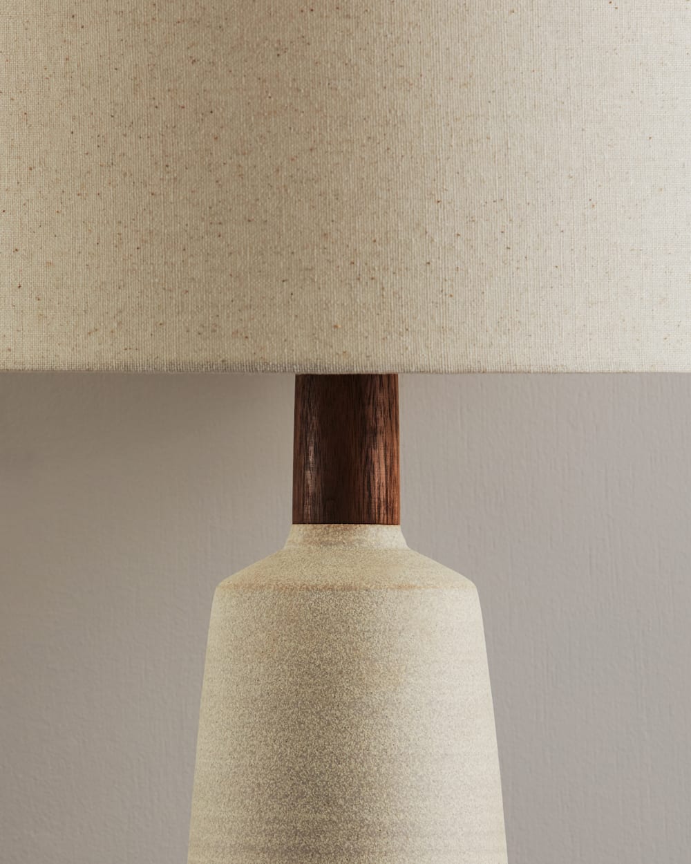 RAW STONEWARE TABLE LAMP