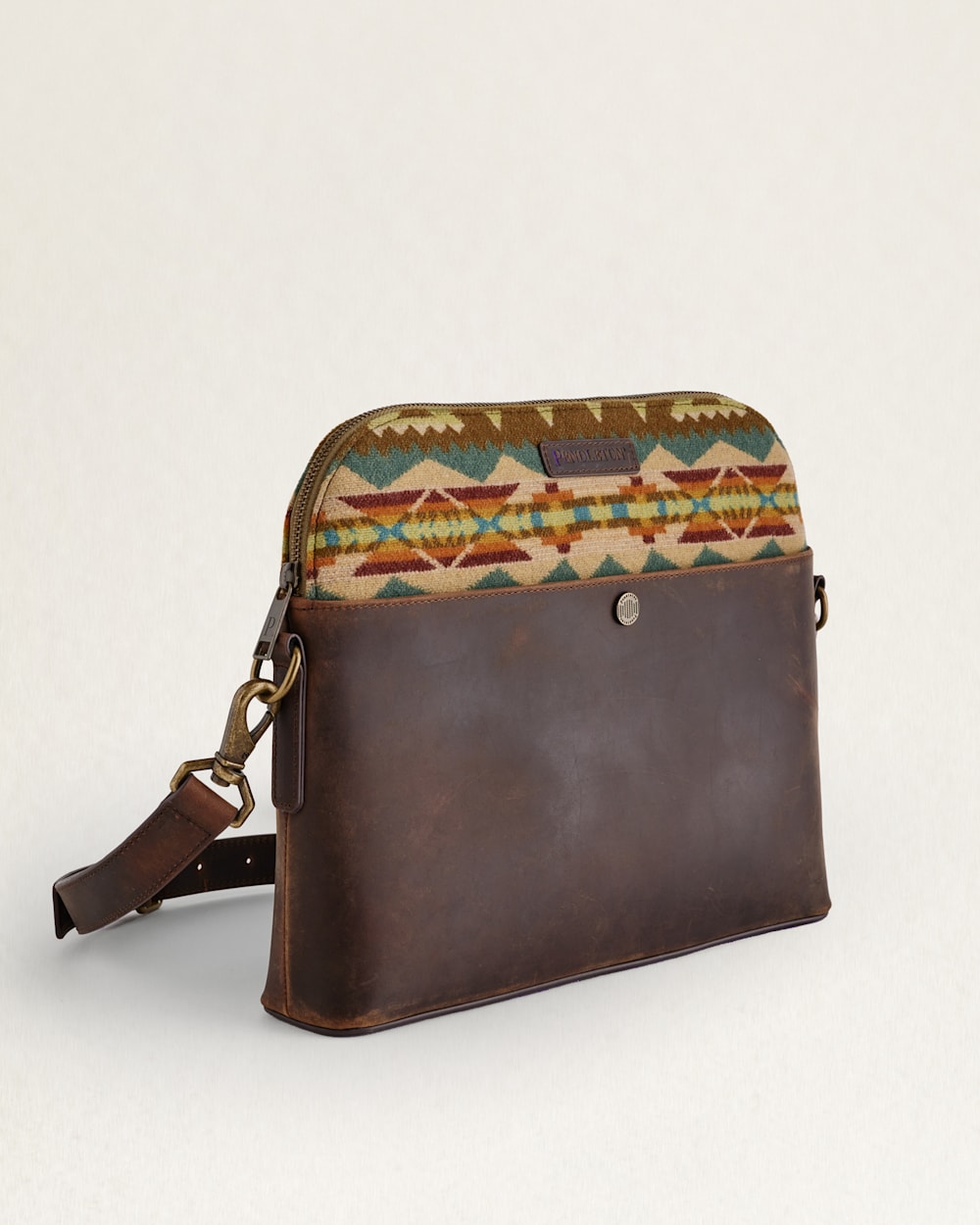 SOLSTICE CANYON WOOL/LEATHER CROSSBODY