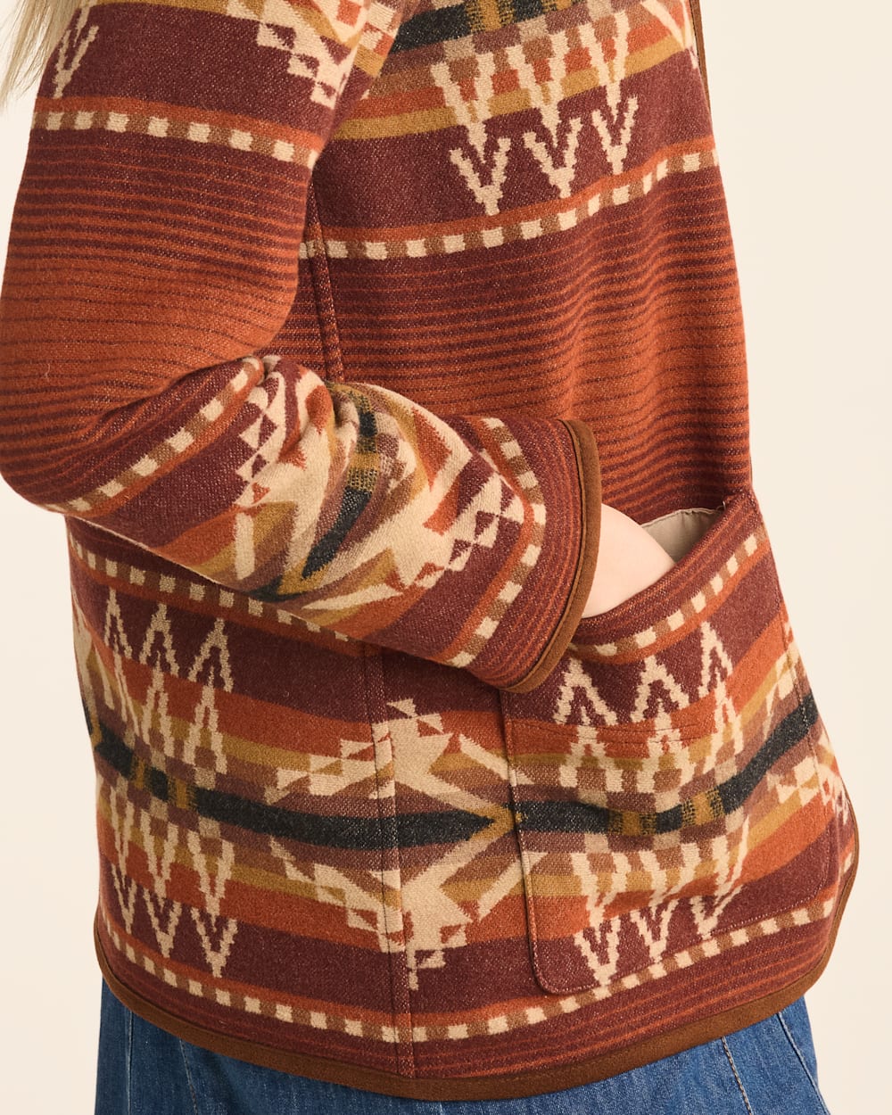 WOMEN'S BEACON ROCK REVERSIBLE WOOL COAT