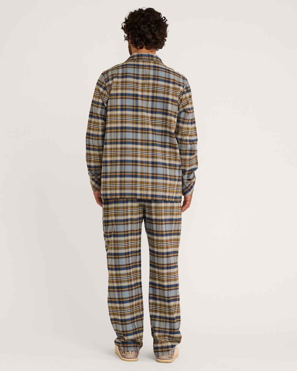 MEN'S PLAID FLANNEL PAJAMA SET