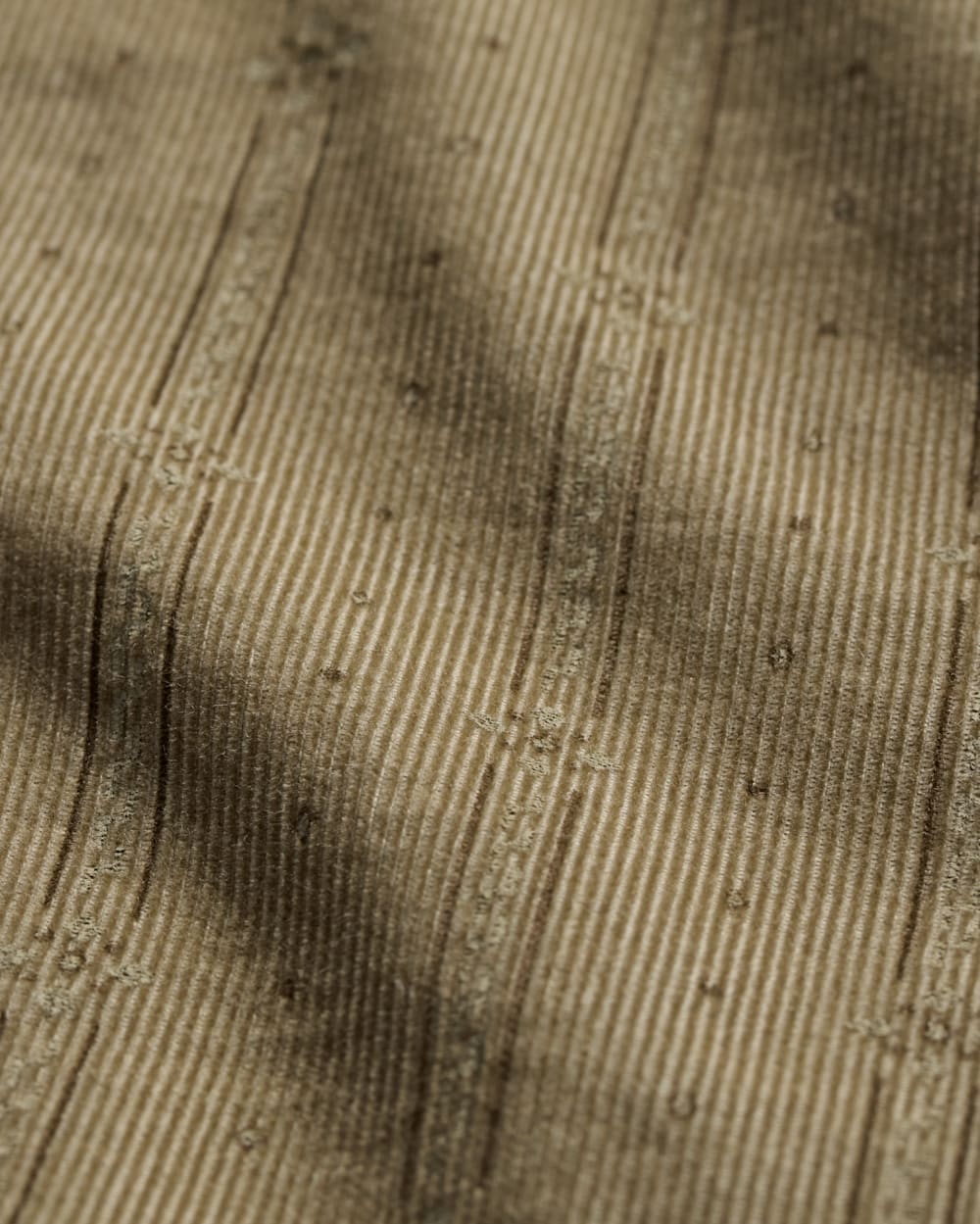 WOMEN'S PRINTED CORDUROY GAMBLER SHIRT