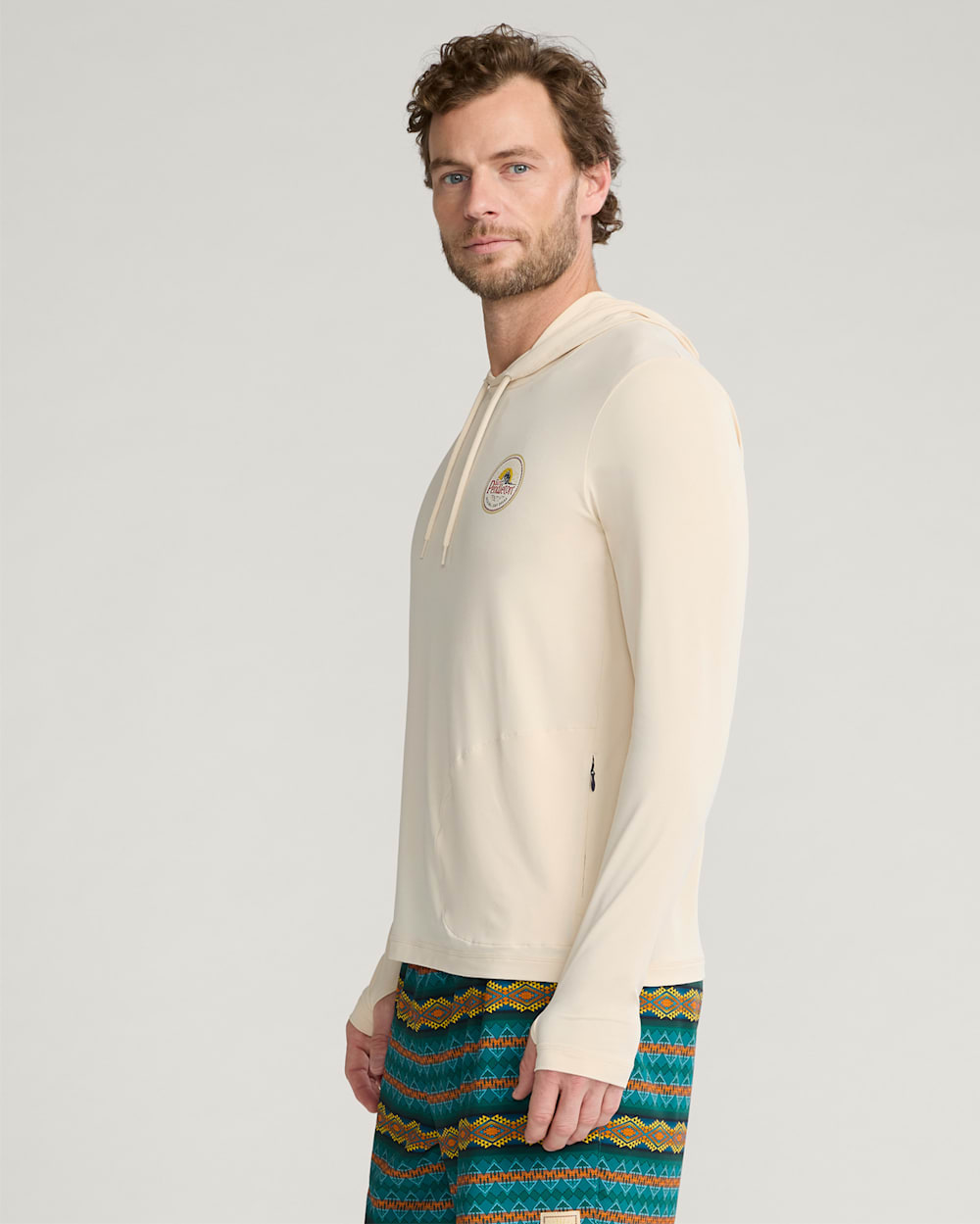 HAYSTACK ROCK UNISEX LONG-SLEEVE RASHGUARD