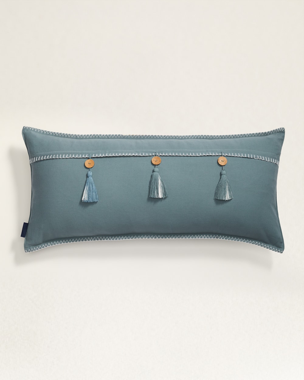 HARDING EMBROIDERED LUMBAR PILLOW