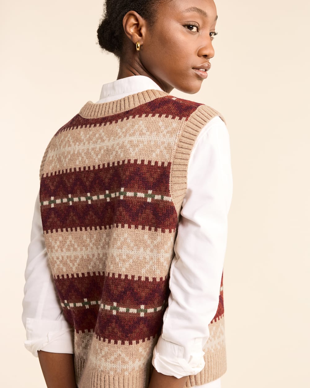 WOMEN'S HARLOW LAMBSWOOL SWEATER VEST