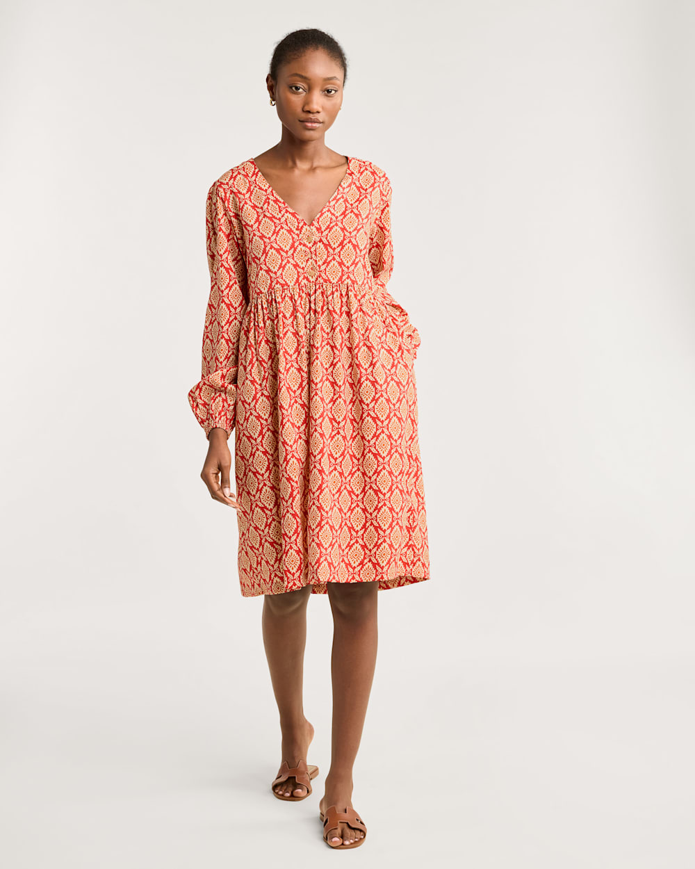 WOMEN'S JANA V-NECK DRESS