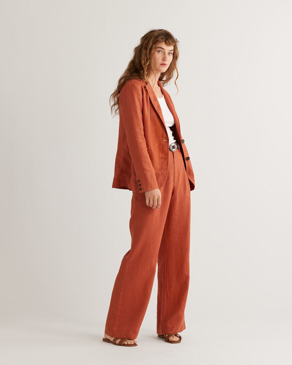 WOMEN'S BIRCH BAY LINEN BLAZER