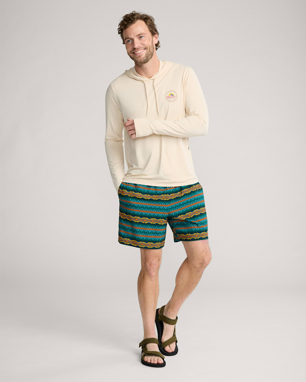 HAYSTACK ROCK UNISEX LONG-SLEEVE RASHGUARD