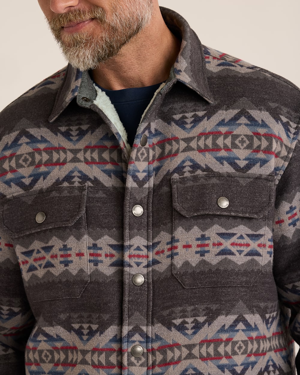 MEN'S SOLSTICE CANYON DOUBLESOFT SHERPA-LINED SHIRT JACKET