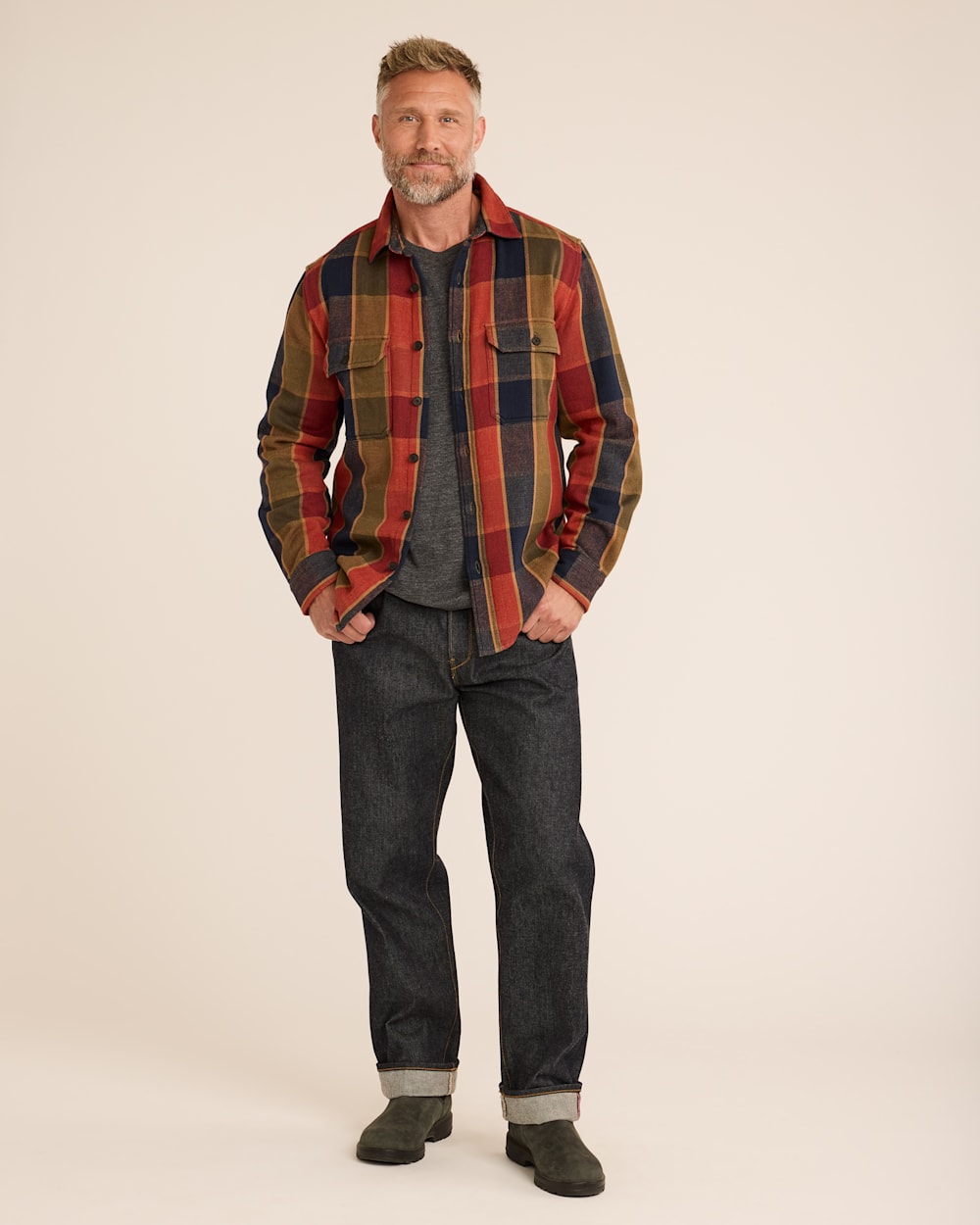 MEN'S PLAID ARCADIA FLANNEL SHIRT
