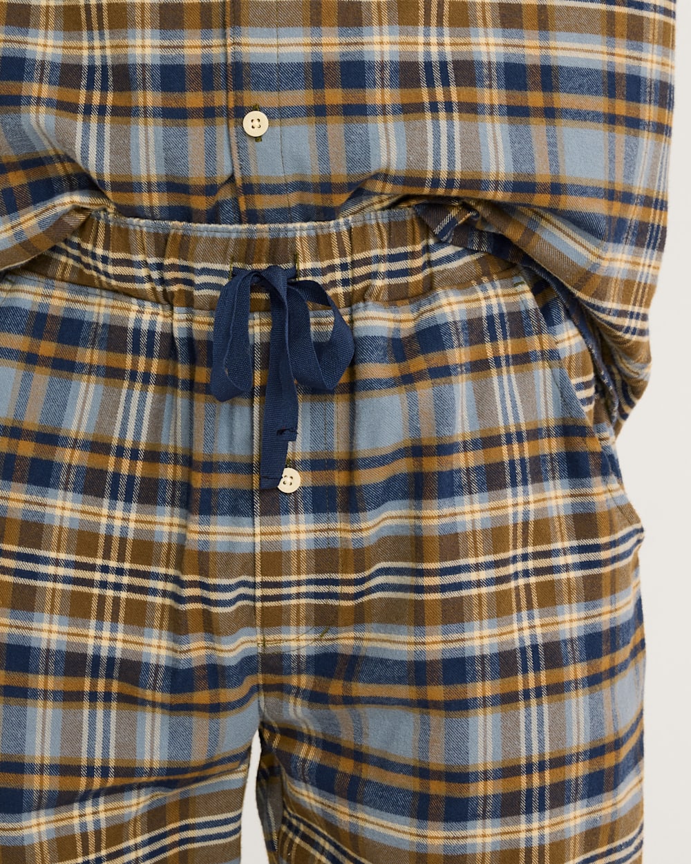 MEN'S PLAID FLANNEL PAJAMA SET