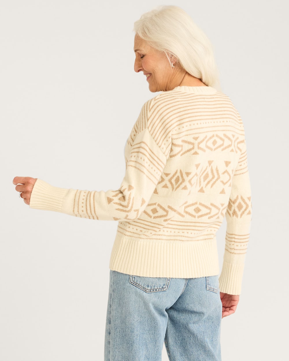 WOMEN'S DISCOVERY ALPACA/MERINO SWEATER