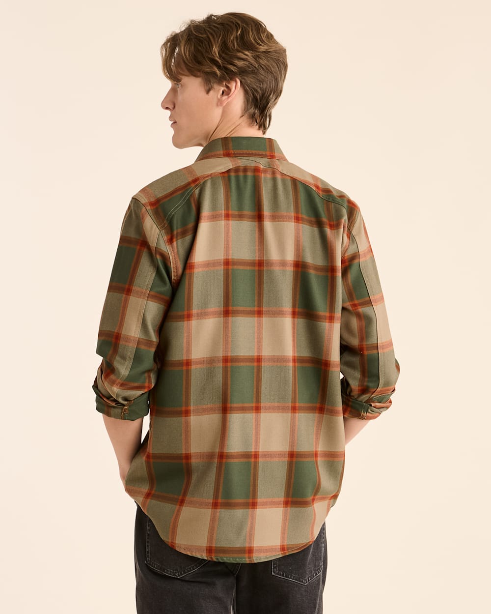 MEN'S PLAID HARRISON MERINO SHIRT